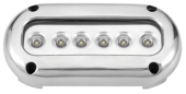Allpa LED Unterwater Light With Stainless Steel Housing, Lumen 156lm, 6x Blue, Incl. 1,5m-Cable, IP68