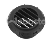 Webasto 9012297A ex.1320934A - Air Outlet D60 90 Degrees, Black, Bag