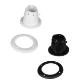 Nuova Rade 43754 - Cable Boot Adjustable W/Screwed Ring, Ø105mm, Cut-Out Ø85mm, White