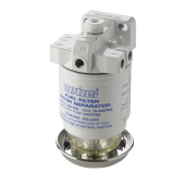 Vetus 330VTEPB - Water Separator/Fuel Filter with Pump, 10-Micron, Max. 190l/h