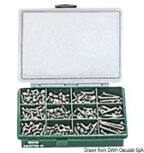 Osculati A2 Stainless Steel Fastener Assortment Box, 390 pcs