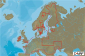 C-MAP Memory Card MAX - Europe Inland