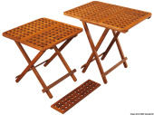 Osculati 71.306.00 - Teak Foldable Table 60x60 cm