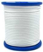 More Marine 065003WI Polyester Flag Line 3mm White, 50m Spool