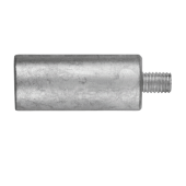 Tecnoseal Baudouin Zinc Pencil Anode Ø20x45 mm with Brass Plug M24x1.5