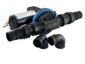 Albin 03-01-030 - Waste Water Diaphragm Pump Vacuum 28L 24V