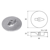 Bukh PRO L8146025 - Anode F/YAMAHA EngineS