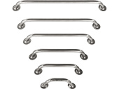 Talamex AISI 316 Stainless Steel Handrail with Foot Plates, Ø22 mm Tube