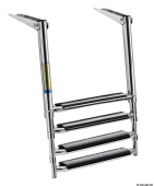 Osculati 49.541.74 - Big Telescopic Ladder for Platform 4 Steps