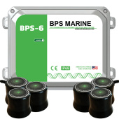 BPS Marine BPS-6 Ultrasonic Antifouling System – 6 Transducers, 12V DC