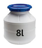 Allpa Watertight Container, 8L, H=260mm
