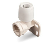 Hep2O Wall Plate Coupling Female Thread x Plug-In – 1/2" x Ø15 mm