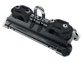 Lewmar 29431311BK - SZ1 TB Car With Shackle and 2 Control Sheaves