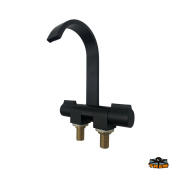 Trem N0138192 - Hot/Cold Water Flat Tap Black Colour