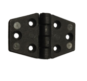 Allpa Nylon Hinge, 60x40mm, Black
