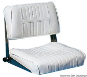 Osculati 48.415.00 - Seat with foldable backrest 45x40 cm