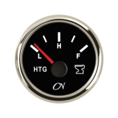 Waste Water Meter - Black Dial, Chromium Bezel, 240 - 33 Ohm
