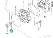 Northern Lights 9490150500 - Spring Washer