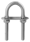 Hollex U-Bolt/Stud M6x90mm Stainless Steel 316