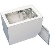 Isotherm 3075DC2B00000 - Refr. 75L/Magnum Built-In Inox Sea Water Cooled, BD35F with Couplings QND