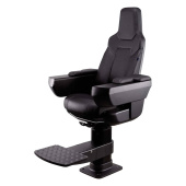 Norsap 8800 - 1800 Comfort M Seat, Oval, With Flat Base 72/92 Black