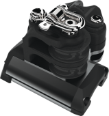 Lewmar 29472836BK - SZ2 Endstop With 2 Control Sheaves, Becket And Cleat