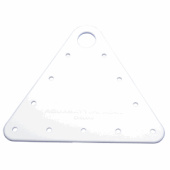 Bainbridge A045 - Headboard 150 X 150 X 150 mm Nylon White - 10 pieces