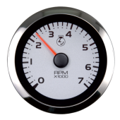 Veethree 65541SSFE Tachometer And Hourmeter 0-4000 RPM Diesel