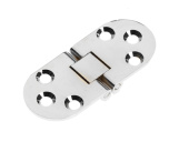Table Hinge ROCA 71 x 30mm Stainless Steel – Flat Design with Extended Base for Reliable Table Setup