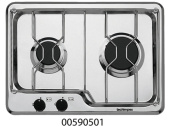 Techimpex PGLI02T000SL - Seafarer 2 Gas Cooker 2 Burners