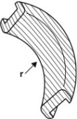 ARC Marine Teak Cap Moulding Curved Inside Corner for N017