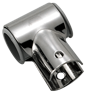 Allpa Stainless Steel Open T-Fitting 90°, Ø22,25mm With Plastic Insert
