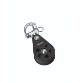 Barton N16140 – Single Snap Shackle Block Size 6 64mm, Ball Bearing, Ø64mm Sheave, Max Rope 14mm