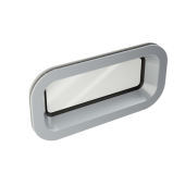 TOPwindows Porthole - R55, 375 x 175, Fixed, Alu-look, Double Glass