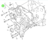 Nanni Diesel 970307619 - Timing Gear Case Assembly for HE and N Series Engines