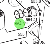 RM69 RM554.3 Toilet Base O-Ring