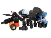 Jabsco 32305-5012-3A - 12V HotShot 3.0 11ltr/min 50psi Washdown Deck Wash Pump, 3,4 bar, S/E