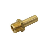 Whale WX1534 - QuickConnect Adaptor 1/2 Inch 15 mm Stem Brass Non-Return Valve