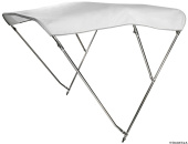 Osculati 46.920.03 - 3-Arc Bimini High AISI316 Ø 25 mm 185/195 cm White