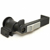 Pompanette P2000-52 - Left Locking Quick Dog Nibo Extruded Aluminum Boat Hatch Handle