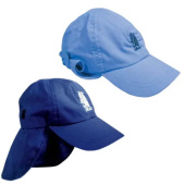 Lalizas 40556 - Sailing Cap With Protective Neck Cover Child Size - Light Blue