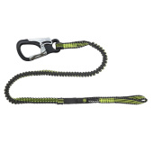 Spinlock DW-STR/2LE/C 1 Clip & 1 Link Elasticated Performance Safety Line