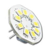 Hollex LED G4 10-30V 1.5W Warm White 9 LEDs Back Pin