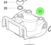 Steyr Z002609-0 - Fuel Filter Bracket Assembly for M160068 Engines