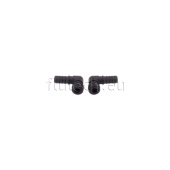Flojet 21000694A - Snap-In Port 3/8 Inch 90 Degree Elbow POLY EPDM O-Ring