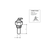 VDO 323-801-008-002D - Outside air Temperature Sender 50°C - M10