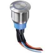  Inverter Pushbutton - Blue LED 12v - Ø19mm