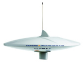 Glomex V9150AGC/DAB20 - TV Antenna Adhara DVB-T2 DAB+ White