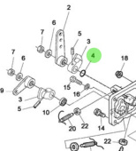 Nanni Diesel 970313348 - Speed Control Gasket for N4.38 Engines