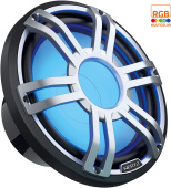 Hertz HMS 10 S4-LD-G.1 - 10" Marine Sport Subwoofer 4 Ohm Gray RGB LED